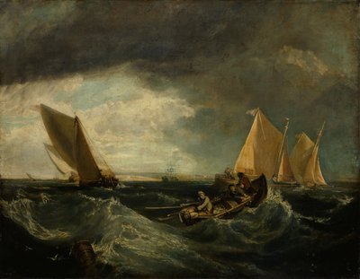 Sheerness und die Isle of Sheppey (nach J.M.W. Turner) von Augustus Wall Callcott